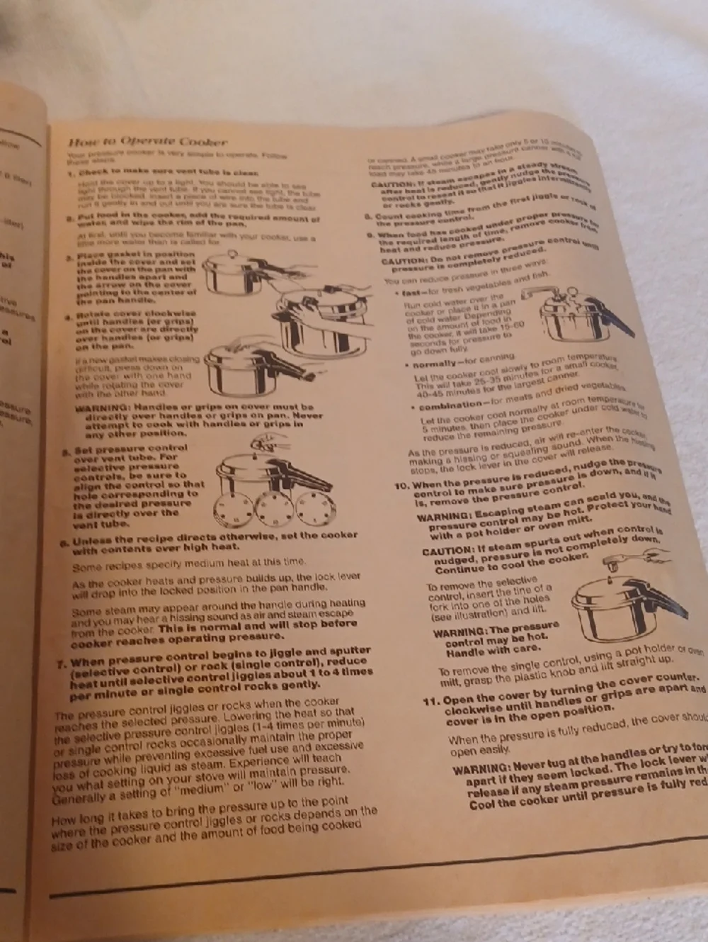 Mirro Blue & White Speed Cookers & Canners Recipe Book
